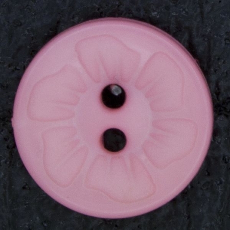 Ref000529 Botón Redondo en color rosa