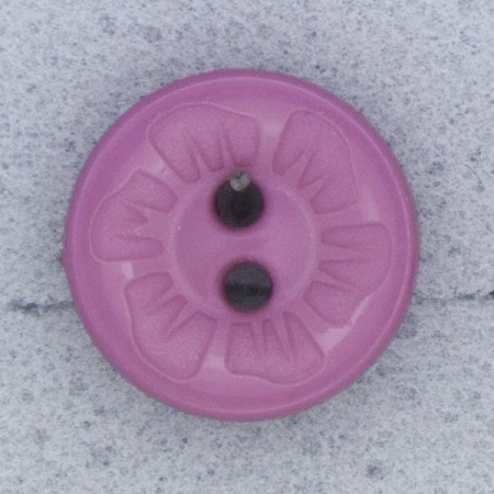 Ref000559 Botón Redondo en color rosa