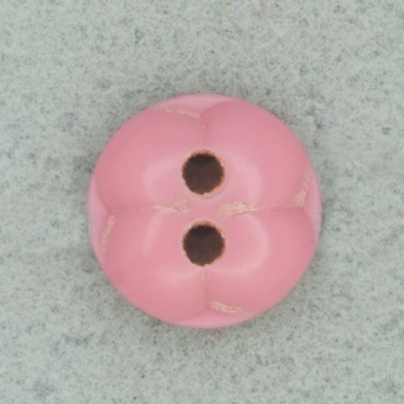 Ref000580 Botón Redondo en color rosa