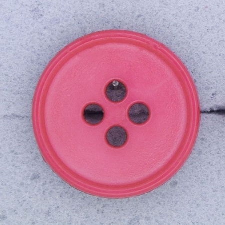 Ref000607 Botón Redondo en color rosa