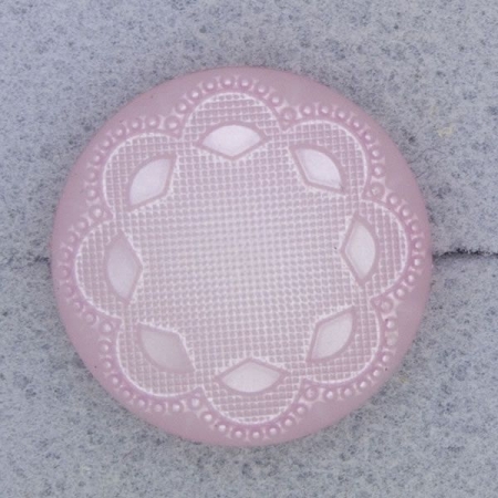 Ref000629 Botón Redondo en color rosa