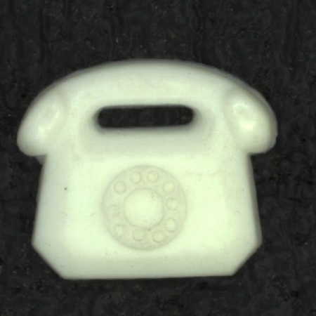 Ref001365 Botón Formas en color blanco