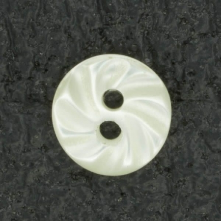 Ref001377 Botón Redondo en colores blanco y marfil