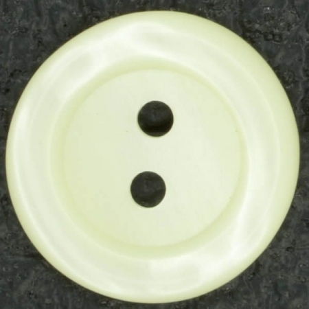 Ref001394 Botón Redondo en colores blanco y marfil
