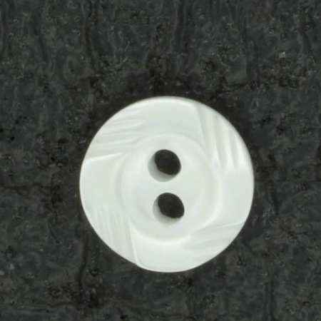 Ref001402 Botón Redondo en color blanco
