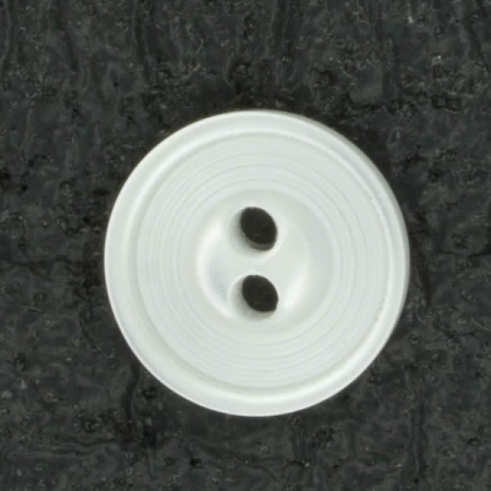 Ref001403 Botón Redondo en color blanco