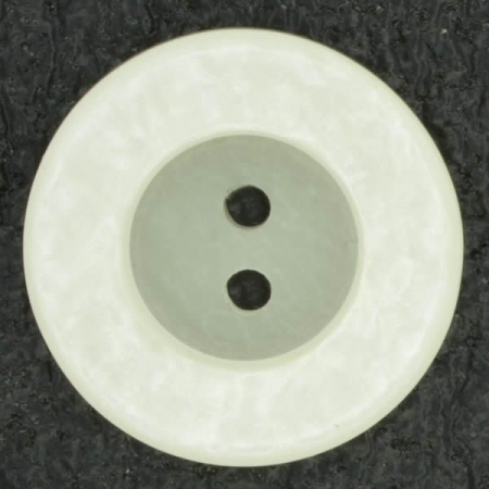 Ref001427 Botón Redondo en colores blanco y beige y marfil