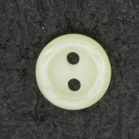 Ref001433 Botón Redondo en colores blanco y beige y marfil