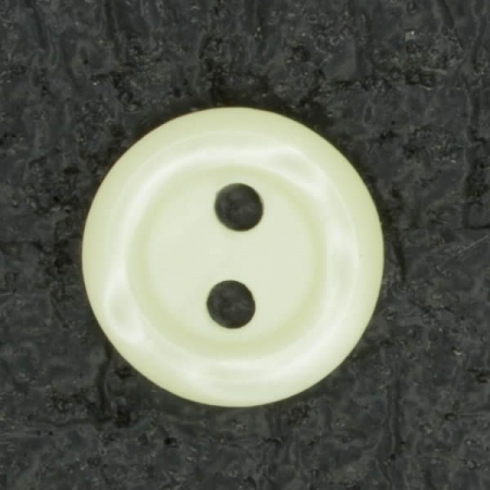 Ref001436 Botón Redondo en colores blanco y beige y marfil
