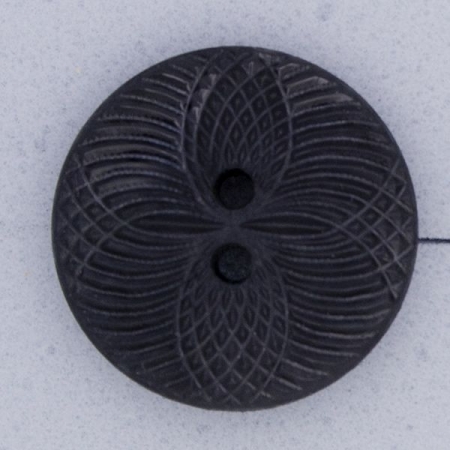 Ref000139 Botón Redondo en color negro