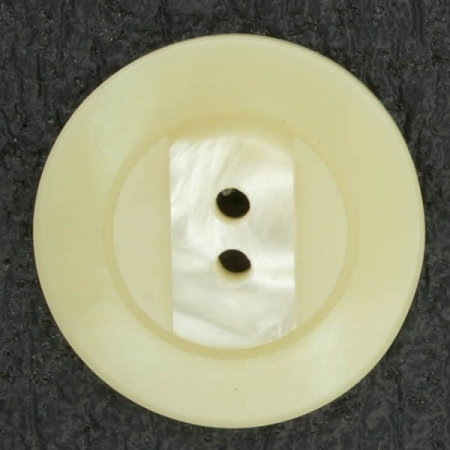 Ref001445 Botón Redondo en color beige