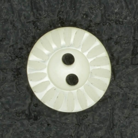 Ref001449 Botón Redondo en colores blanco y marfil y beige