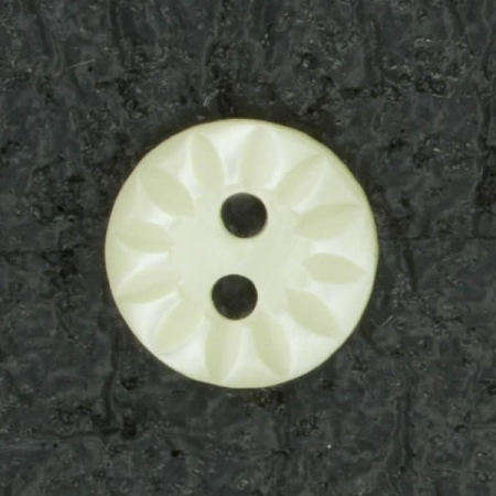 Ref001456 Botón Redondo en colores marfil y  beige