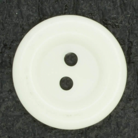 Ref001461 Botón Redondo en colores blanco y  marfil