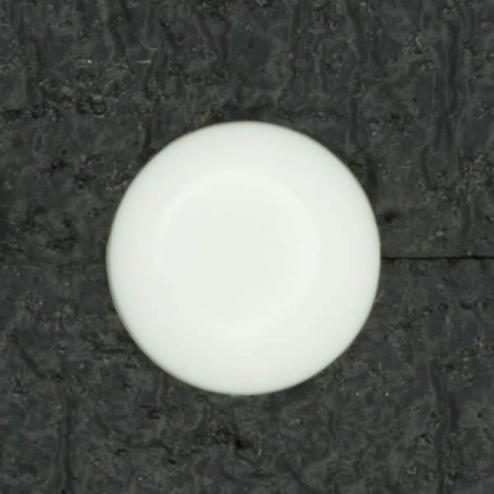 Ref001463 Botón Redondo en color blanco