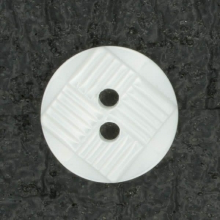 Ref001464 Botón Redondo en color blanco