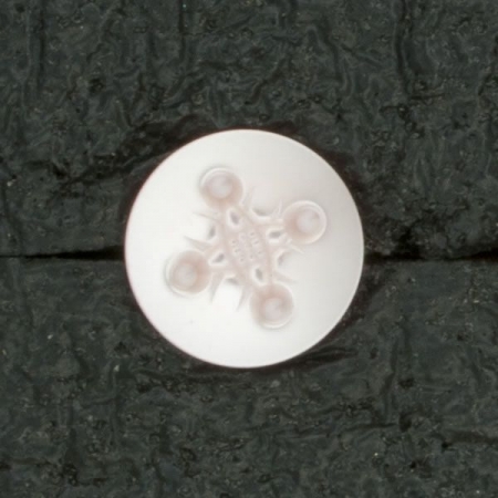 Ref001639 Botón Redondo en color rosa