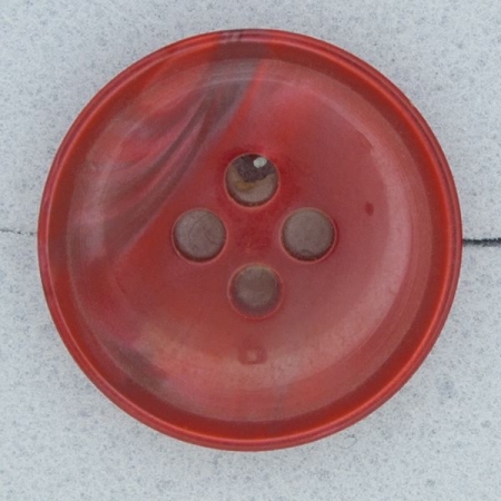 Ref000159 Botón Redondo en color rojo