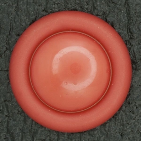 Ref001673 Botón Redondo en colores marron y  burdeo