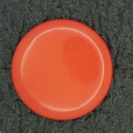 Ref001675 Botón Redondo en colores rojo y  naranja