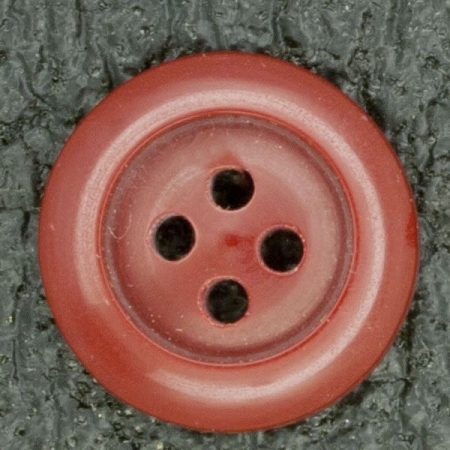 Ref001680 Botón Redondo en colores rojo y  burdeo
