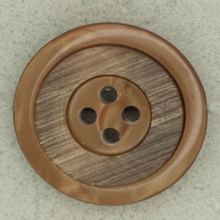 Ref001701 Botón Redondo en color marron