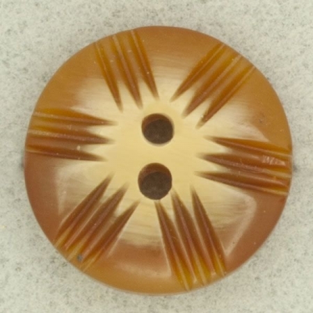 Ref001713 Botón Redondo en color marron