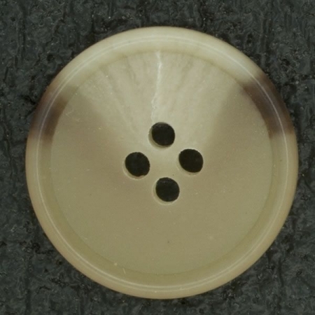 Ref001731 Botón Redondo en colores beige y  marron