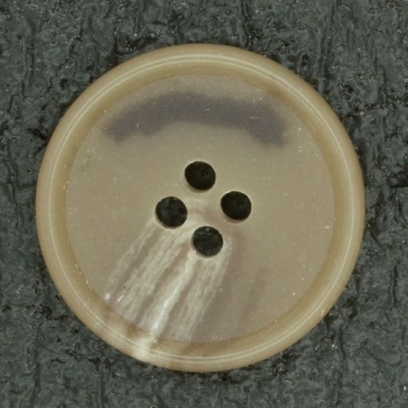 Ref001732 Botón Redondo en colores beige y  marron