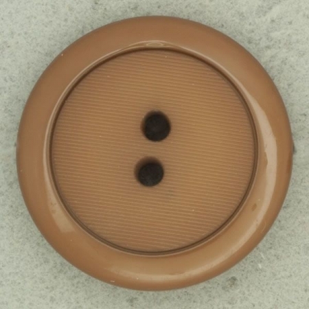 Ref001746 Botón Redondo en color marron