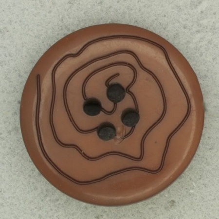 Ref001751 Botón Redondo en color marron