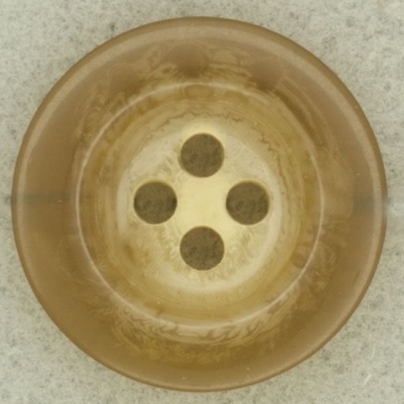 Ref001774 Botón Redondo en colores beige y marron