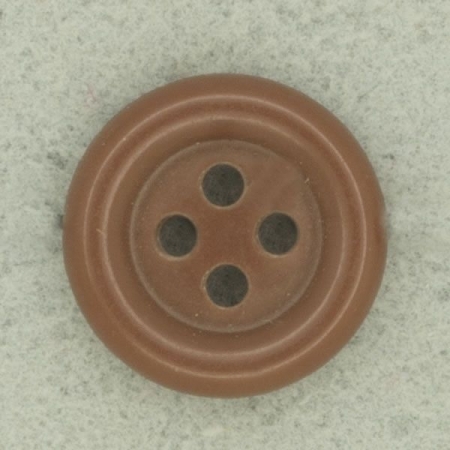 Ref001783 Botón Redondo en color marron