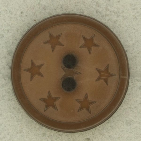 Ref001798 Botón Redondo en color marron