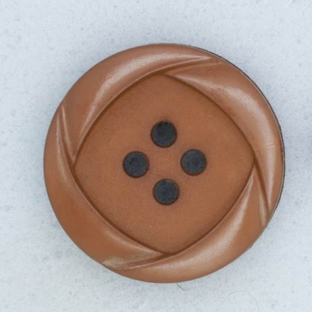 Ref001819 Botón Redondo en color marron