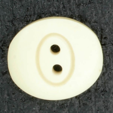 Ref001834 Botón Ovalado en color beige
