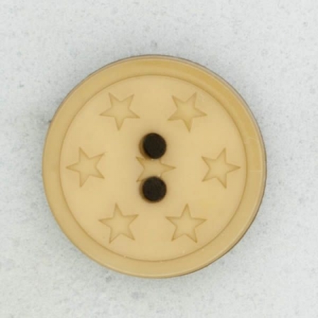 Ref001837 Botón Redondo en color marron