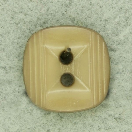 Ref001861 Botón Cuadrado en color marron