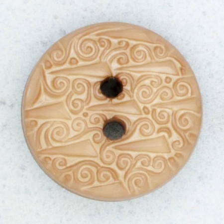 Ref001868 Botón Redondo en color marron