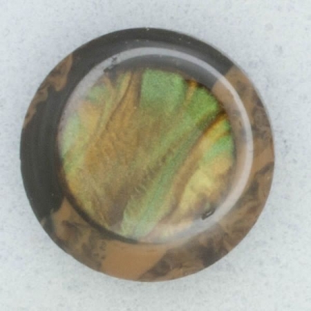 Ref001878 Botón Redondo en color marron