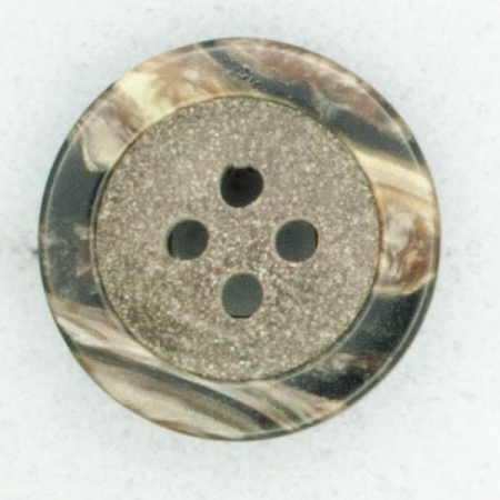 Ref001880 Botón Redondo en color marron