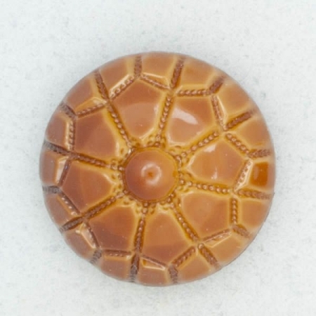 Ref001951 Botón Redondo en color marron