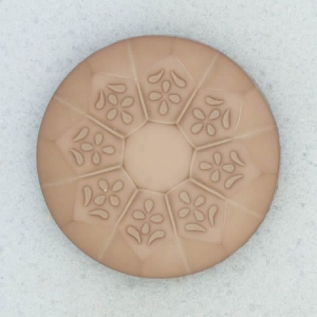 Ref001988 Botón Redondo en color marron