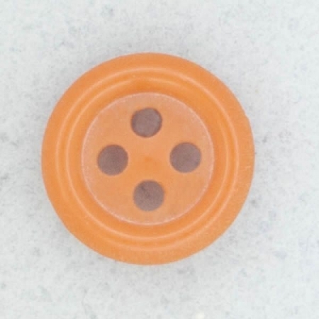 Ref002032 Botón Redondo en colores naranja y marron