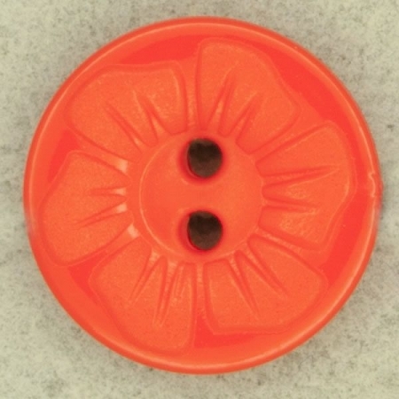 Ref000200 Botón Redondo en color rojo