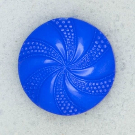 Ref002068 Botón Redondo en color azul