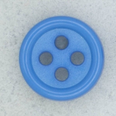 Ref002085 Botón Redondo en color azul