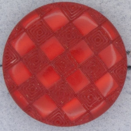 Ref000205 Botón Redondo en colores rojo y  burdeos