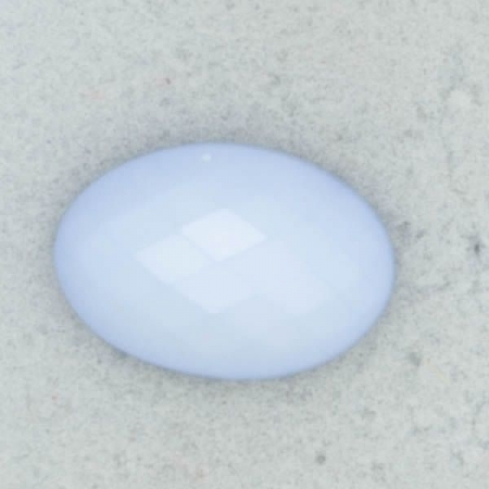 Ref002137 Botón Ovalado en colores azul y celeste
