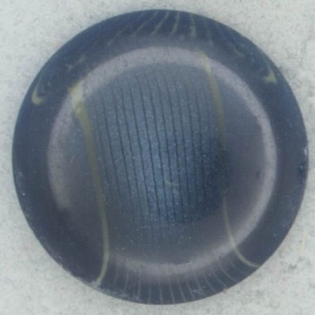 Ref002233 Botón Redondo en colores azul marino y  transparente